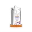 Berkeley VividPrint™ Award on Condor Base - Amber | https://www.bestnamebadges.com