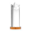 Berkeley VividPrint™ Award on Condor Base - Amber | https://www.bestnamebadges.com