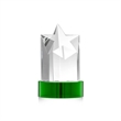Berkeley Star on Stanrich Base - Green | https://www.bestnamebadges.com