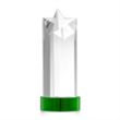Berkeley Star on Stanrich Base - Green | https://www.bestnamebadges.com
