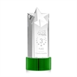 Berkeley Star on Marvel Base - Green | https://www.bestnamebadges.com