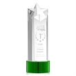 Berkeley Star on Marvel Base - Green | https://www.bestnamebadges.com