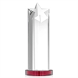 Berkeley Star on Condor Base - Red | https://www.bestnamebadges.com