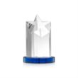 Berkeley Star on Condor Base - Blue | https://www.bestnamebadges.com