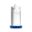 Berkeley Star on Condor Base - Blue | https://www.bestnamebadges.com