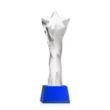 Arlington Star Award on Robson Base - Blue | https://www.bestnamebadges.com