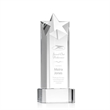 Berkeley Star on Padova Base - Clear | https://www.bestnamebadges.com