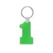 Number One-Shaped Silicone Keychain | https://www.bestnamebadges.com