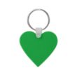 Custom Heart Shaped Silicone Key Tag | https://www.bestnamebadges.com
