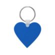 Custom Heart Shaped Silicone Key Tag | https://www.bestnamebadges.com