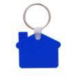 Custom House Shaped Silicone Keychain | https://www.bestnamebadges.com