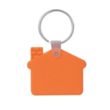 Custom House Shaped Silicone Keychain | https://www.bestnamebadges.com