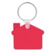 Custom House Shaped Silicone Keychain | https://www.bestnamebadges.com