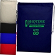 100% Cotton Sheeting File Drawstring Bag | https://www.bestnamebadges.com