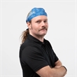 Fully Sublimated 1 Layer Skull Cap with Tie-back | https://www.bestnamebadges.com