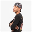 Fully Sublimated 1 Layer Skull Cap with Tie-back | https://www.bestnamebadges.com