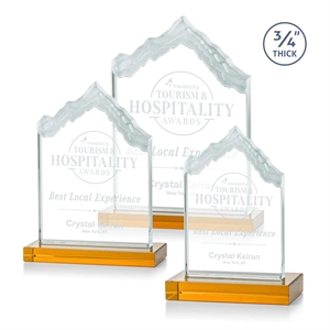 McKinley Award - Amber | https://www.bestnamebadges.com