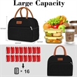Large Capacity Reusable Insulated Cooler Lunch Tote bag | https://www.bestnamebadges.com