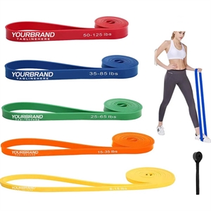 High Quality Muscle Training Unisex Resistance Exercise band | https://www.bestnamebadges.com