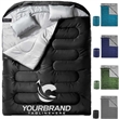 Queen Size Two Person Sleeping Bag for All Season Camping | https://www.bestnamebadges.com