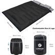 Queen Size Two Person Sleeping Bag for All Season Camping | https://www.bestnamebadges.com