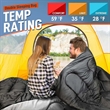 Queen Size Two Person Sleeping Bag for All Season Camping | https://www.bestnamebadges.com
