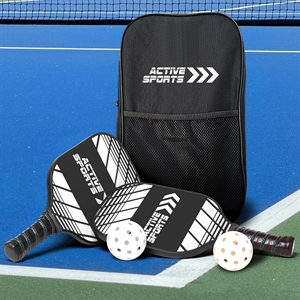 Glass Fiber Pickleball Set | https://www.bestnamebadges.com