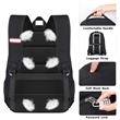 Utility 17" Anti-Theft Business Laptop Backpack | https://www.bestnamebadges.com