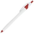 White Barrel European Design Ballpoint Pen | https://www.bestnamebadges.com