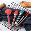 Christmas Style Stainless Steel Kitchen Tongs | https://www.bestnamebadges.com