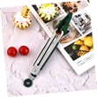 Christmas Style Stainless Steel Kitchen Tongs | https://www.bestnamebadges.com