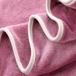 Coral Velvet Pure Color Soft Customed Beach And Bath Towel | https://www.bestnamebadges.com