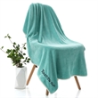 Coral Velvet Pure Color Soft Customed Beach And Bath Towel | https://www.bestnamebadges.com
