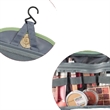 Multifunction Foldable Hanging Travel Toiletry Makeup Bag | https://www.bestnamebadges.com