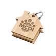 Futuro House Keychain w/Sticky Notes | https://www.bestnamebadges.com
