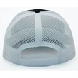 True American Made 6-Panel White Mesh Trucker Cap | https://www.bestnamebadges.com