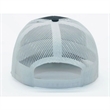 True American Made 6-Panel White Mesh Trucker Cap | https://www.bestnamebadges.com