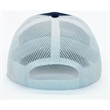 True American Made 6-Panel White Mesh Trucker Cap | https://www.bestnamebadges.com