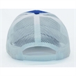 True American Made 6-Panel White Mesh Trucker Cap | https://www.bestnamebadges.com