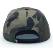True American Made 5-Panel Solid Structure Cap | https://www.bestnamebadges.com