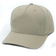 True American Made 5-Panel Solid Structure Cap | https://www.bestnamebadges.com