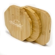 Bamboo Wood Cell Phone Fast Wireless Charger | https://www.bestnamebadges.com