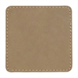 3" Leatherette Square Patch with Adhesive | https://www.bestnamebadges.com
