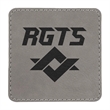 3" Leatherette Square Patch with Adhesive | https://www.bestnamebadges.com