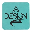 3" Leatherette Square Patch with Adhesive | https://www.bestnamebadges.com