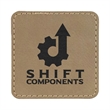 2.5" Leatherette Square Patch with Adhesive | https://www.bestnamebadges.com