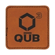 2.5" Leatherette Square Patch with Adhesive | https://www.bestnamebadges.com