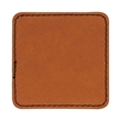 2.5" Leatherette Square Patch with Adhesive | https://www.bestnamebadges.com