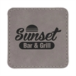 2.5" Leatherette Square Patch with Adhesive | https://www.bestnamebadges.com