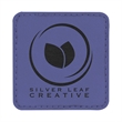 2.5" Leatherette Square Patch with Adhesive | https://www.bestnamebadges.com